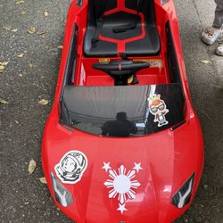 Ride On Lamborghini Car(no Remote)