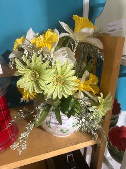 St. Pattys flower vase