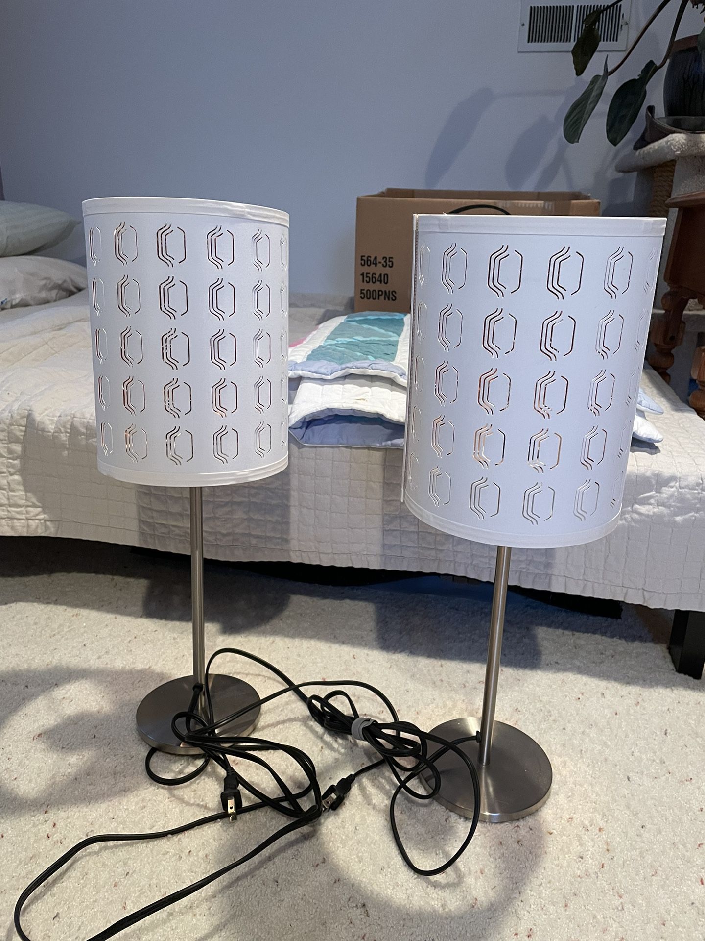IKEA NYMÖ / SKAFTET Table lamps x2
