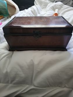 Wooden box chest