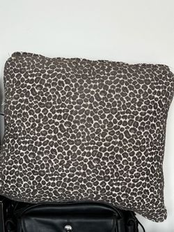 Animal print pillow