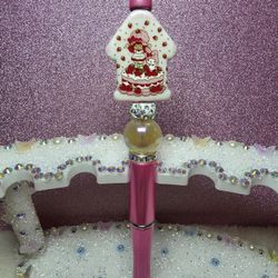 Strawberry Shortcake Beaded Pen