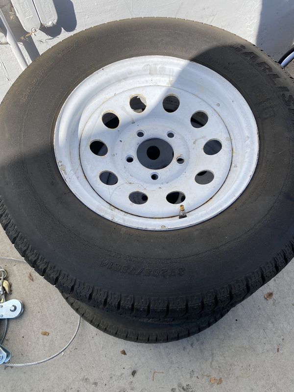 14 inch trailer tires and wheels for Sale in Riverside, CA OfferUp