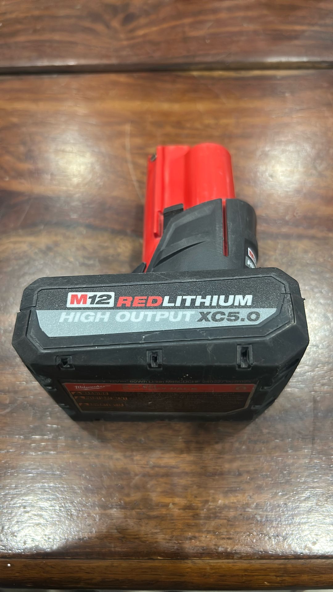 Milwaukee M-12 Red Lithium High Output Xc 5.0