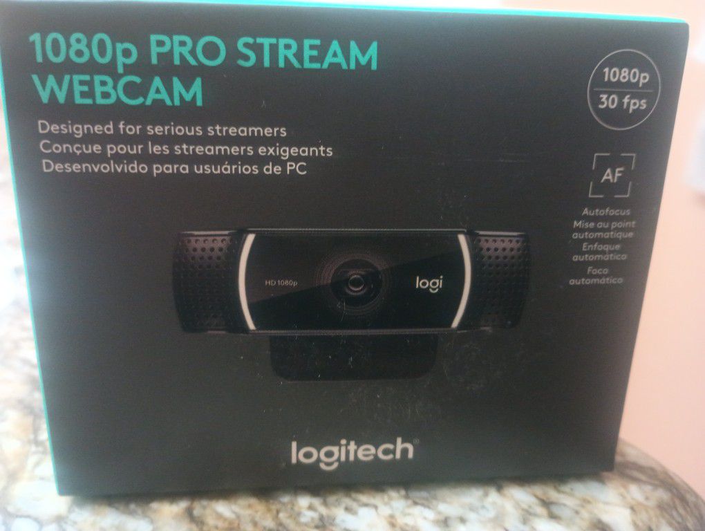 Logitech C920 Pro Stream HD 1080P  Webcam
