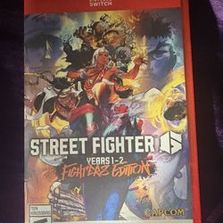 street fighter 6 years 1-2 fighters edition 