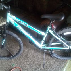 Turquoise 24 Alpine Huffy 18 Speed Bicycle 