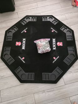 Poker Table Top Foldable