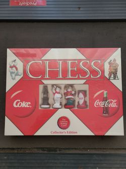 CocaCola Chess set Collector's Edition