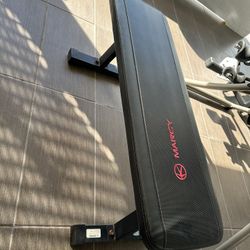 Flat Weight Bench Exercise Workout Bench