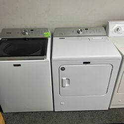 set xl bravos white dryer maytag washer 