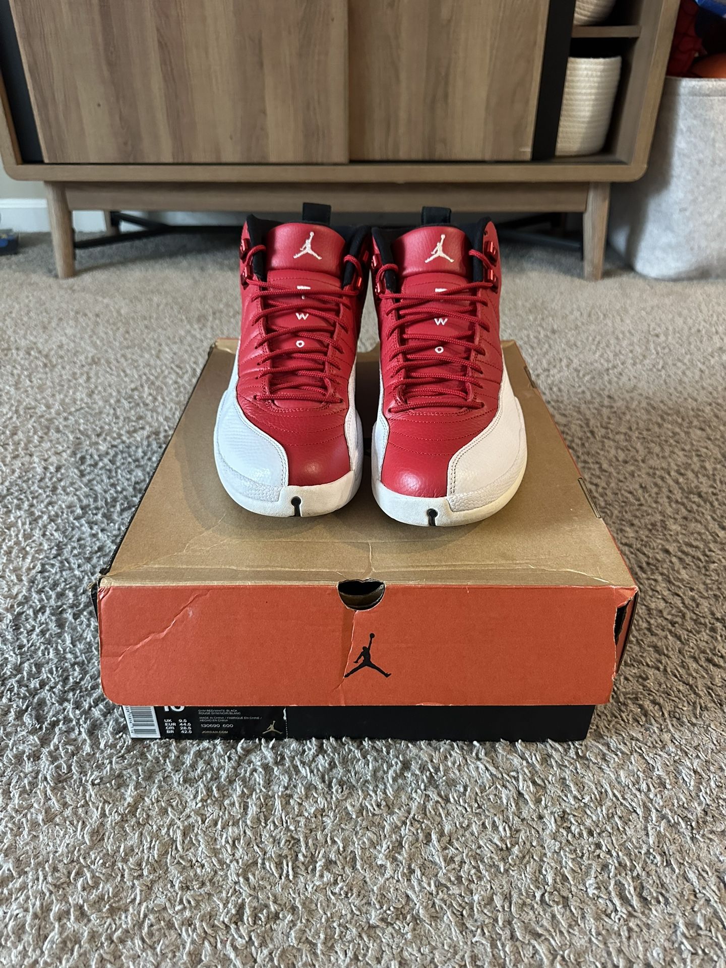 Jordan 12 Gym Red Size 10.5
