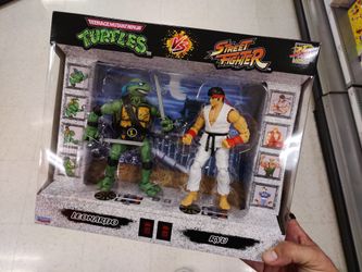 TMNT Vs. Street Fighter Figures 