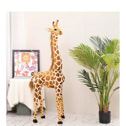 Brinjoy Giant Stuffed Giraffe Animal Set