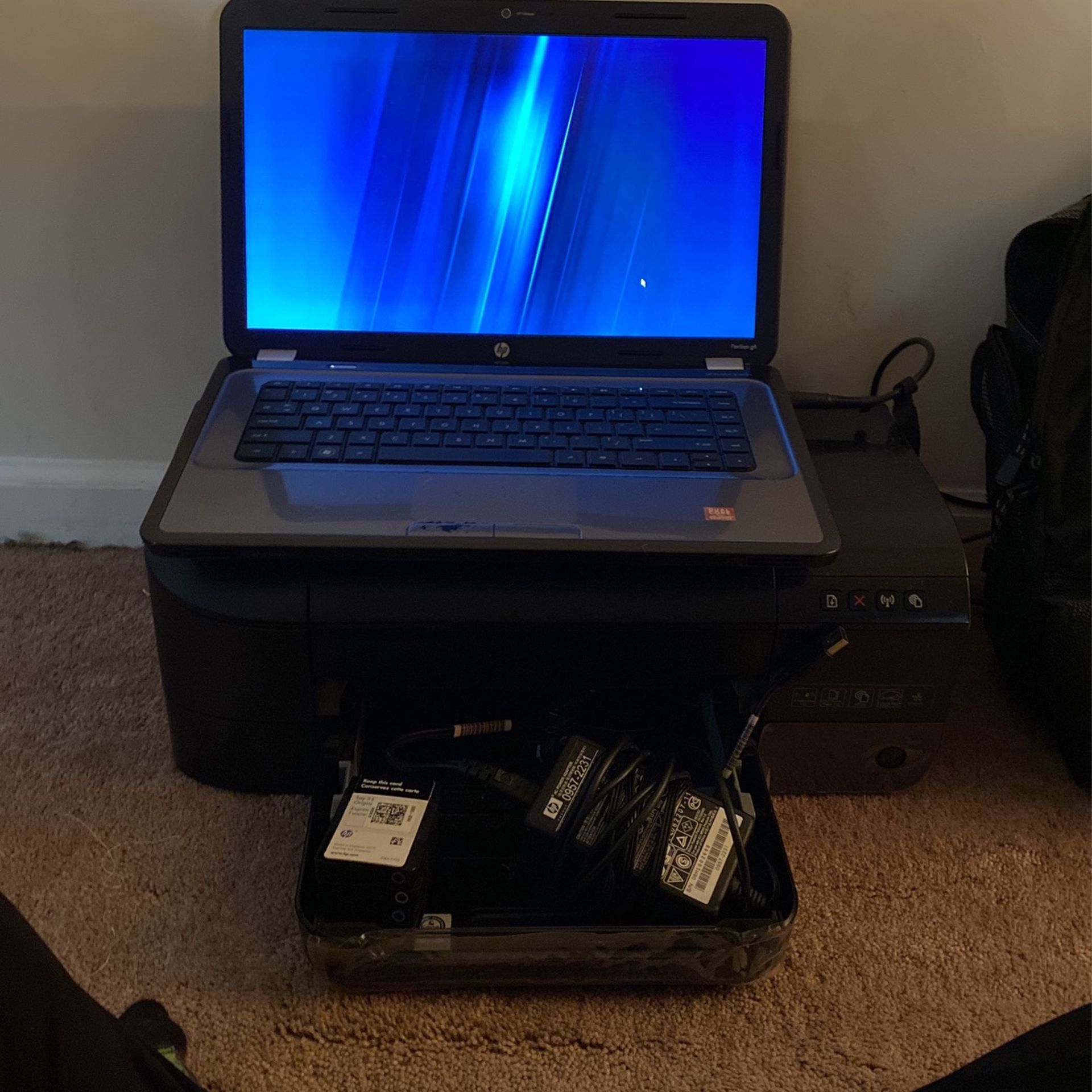 HP Officejet 6100 / HP Laptop