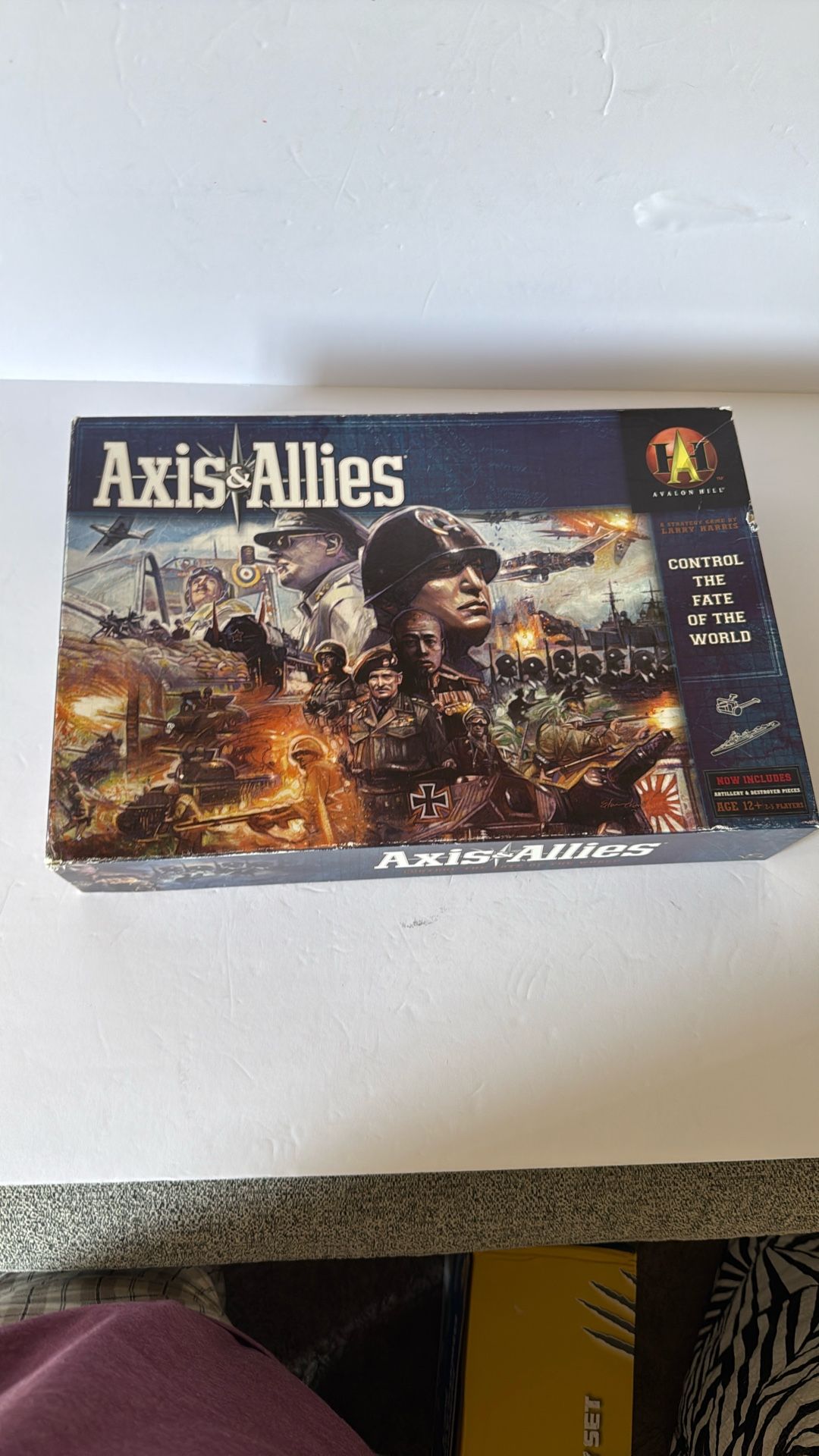Axis And Allies Control The Fate Of The World 