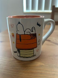 Snoopy "Halloween" Large Mug Double Sided New