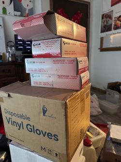 Disposable Gloves Bundle – Vinyl and Polyethylene