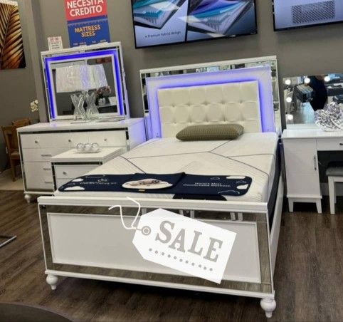 Bed Frame Camas Nuevas - No Incluye Mattress Colchones