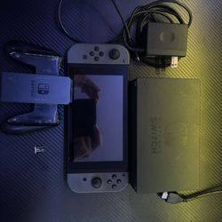 Nintendo Switch HAC-001(-01) 32GB Console with Gray Joy‑Con Tested And Work