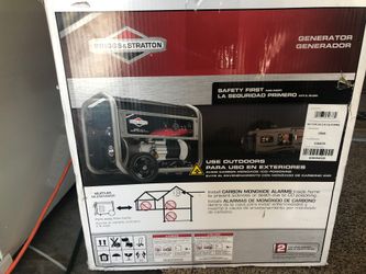 Briggs & Stratton generator