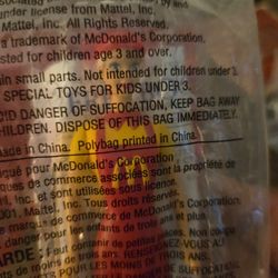 BARBIE  2001 Mc Donakd's Happy Meal Toy