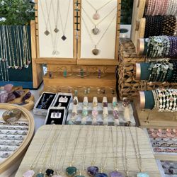Crystal Quartz Bracelets And Necklaces 