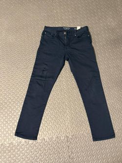 Banana Republic Travel Jean Blue Mens 30x30, Slim Fit