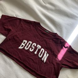 boston crop tee 