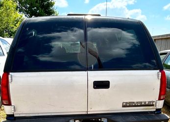 Rear door from 99 Chevy suburban