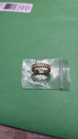 Plated gold pretty ring