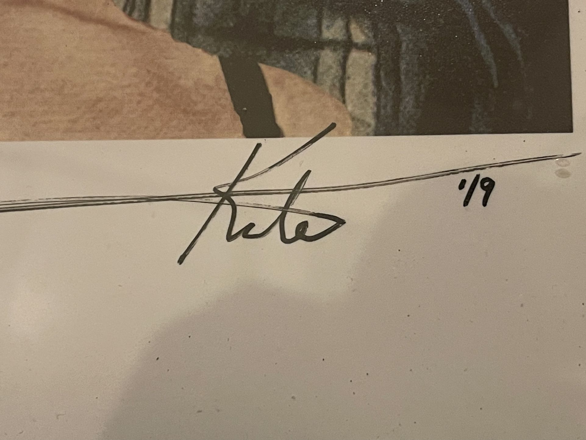 Barry Kite “Afterparty” Hand Signed Original Print