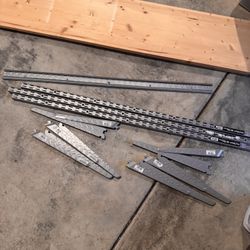 Heavy Duty Wall Rack - Timber Shelves 