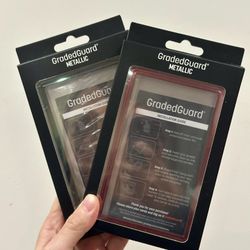 Graded Guard Metallic Crimson and Obsidian