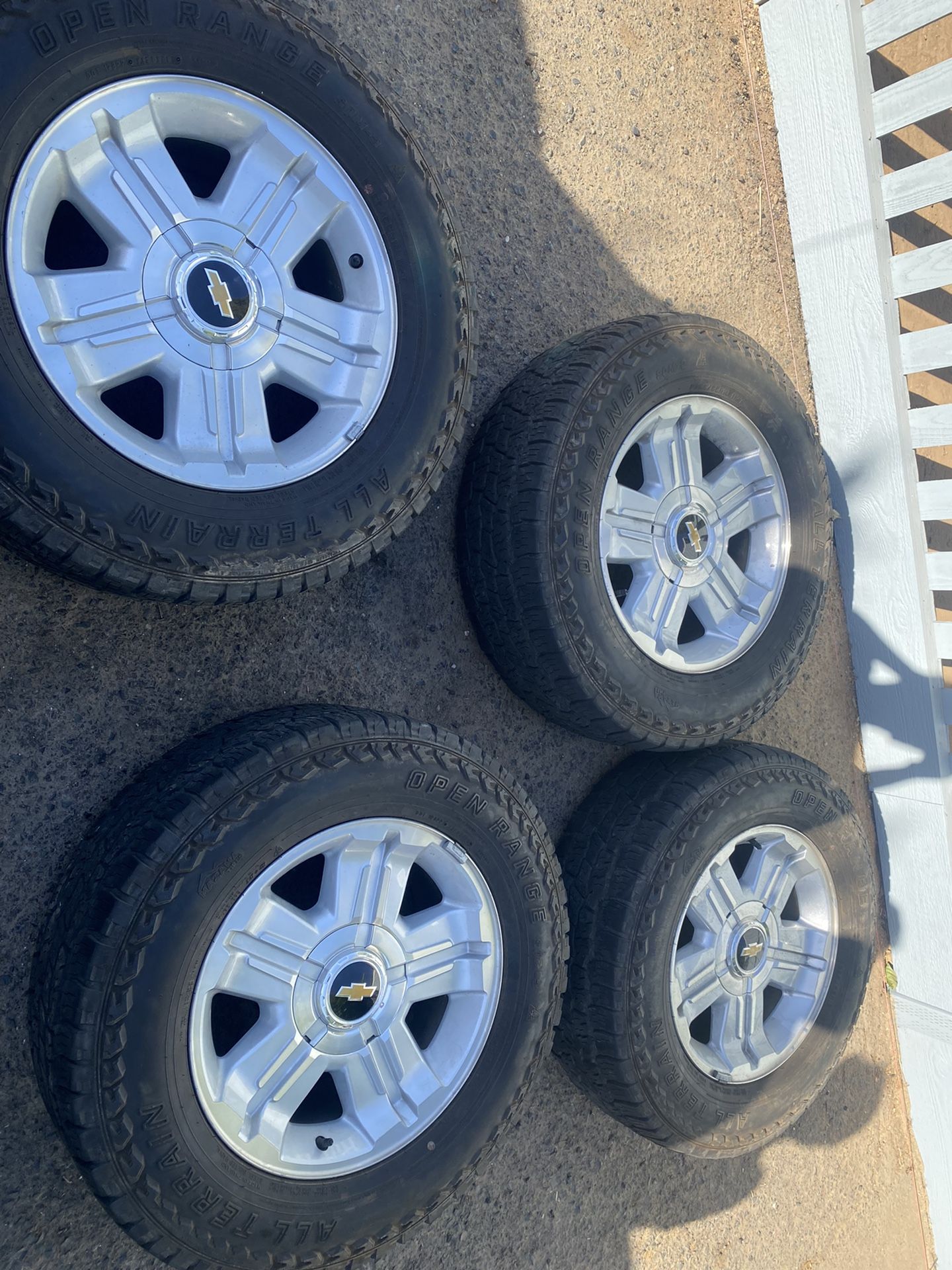 Chevy Silverado Wheels And Good Tires
