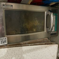 Sharp commercial microwave