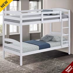Twin Over Twin Bunkbed. No Mattresses