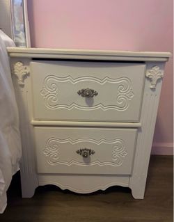 White nightstands