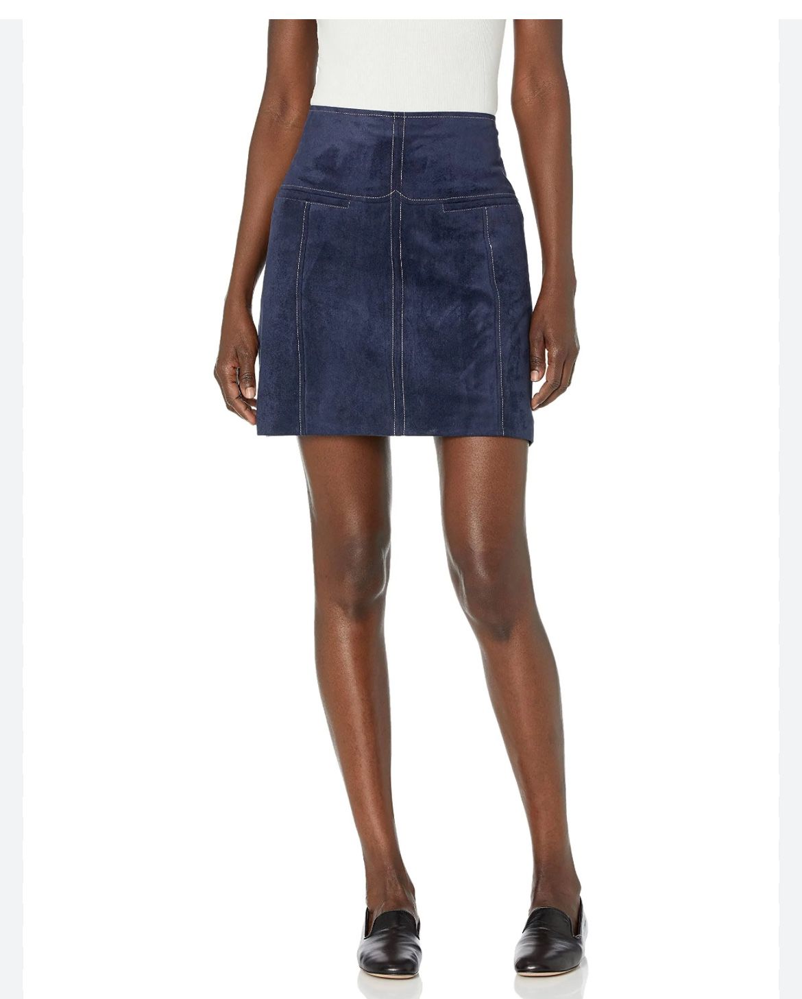 BCBG MaxAzeria New! Faux Suede Mini Skirt 