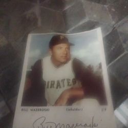 Bill Mazeroski picture