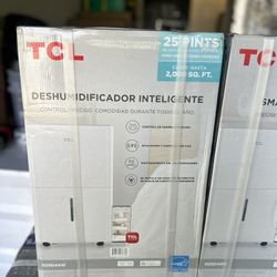 TCL 2000sqft Smart Dehumidifier Energy Star