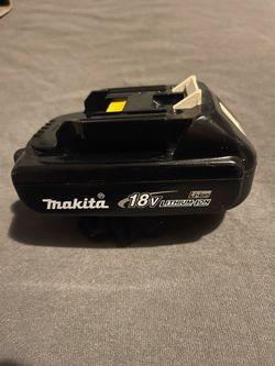 Makita 18v 24wh Lithium ion battery