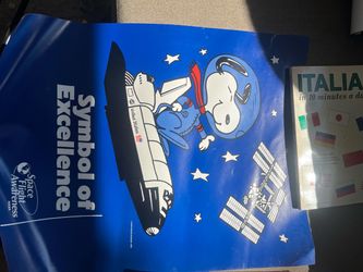 Collection of vintage NASA and lockheed martin posters