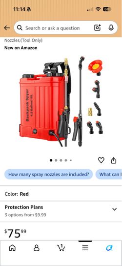 Battery Powered Backpack Sprayer