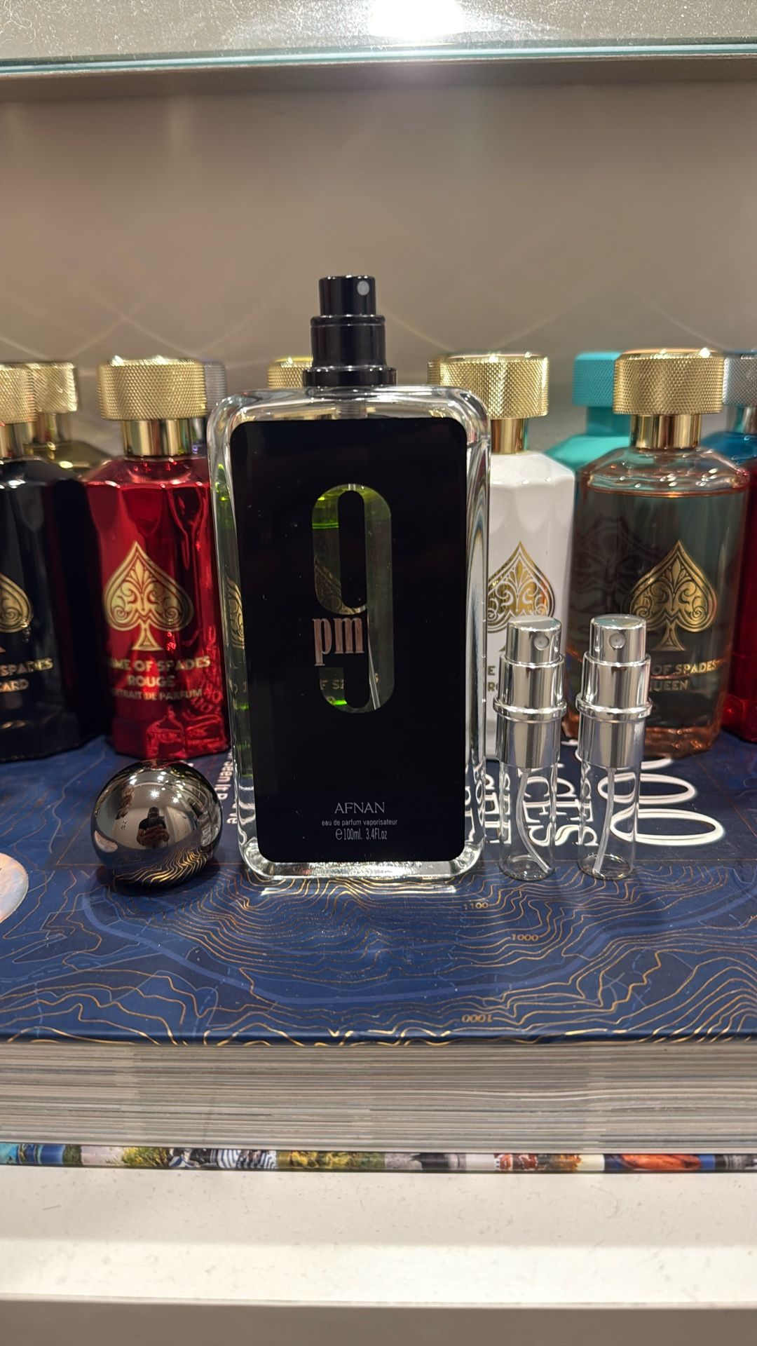 2x Afnan 9pm 5 ML Travel Sizes