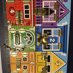 Mellisa & Doug Wooden Latches Board