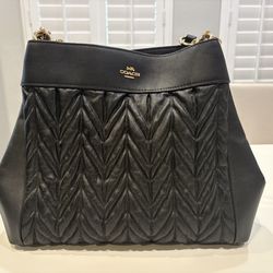 Coach Black Hobo Bag