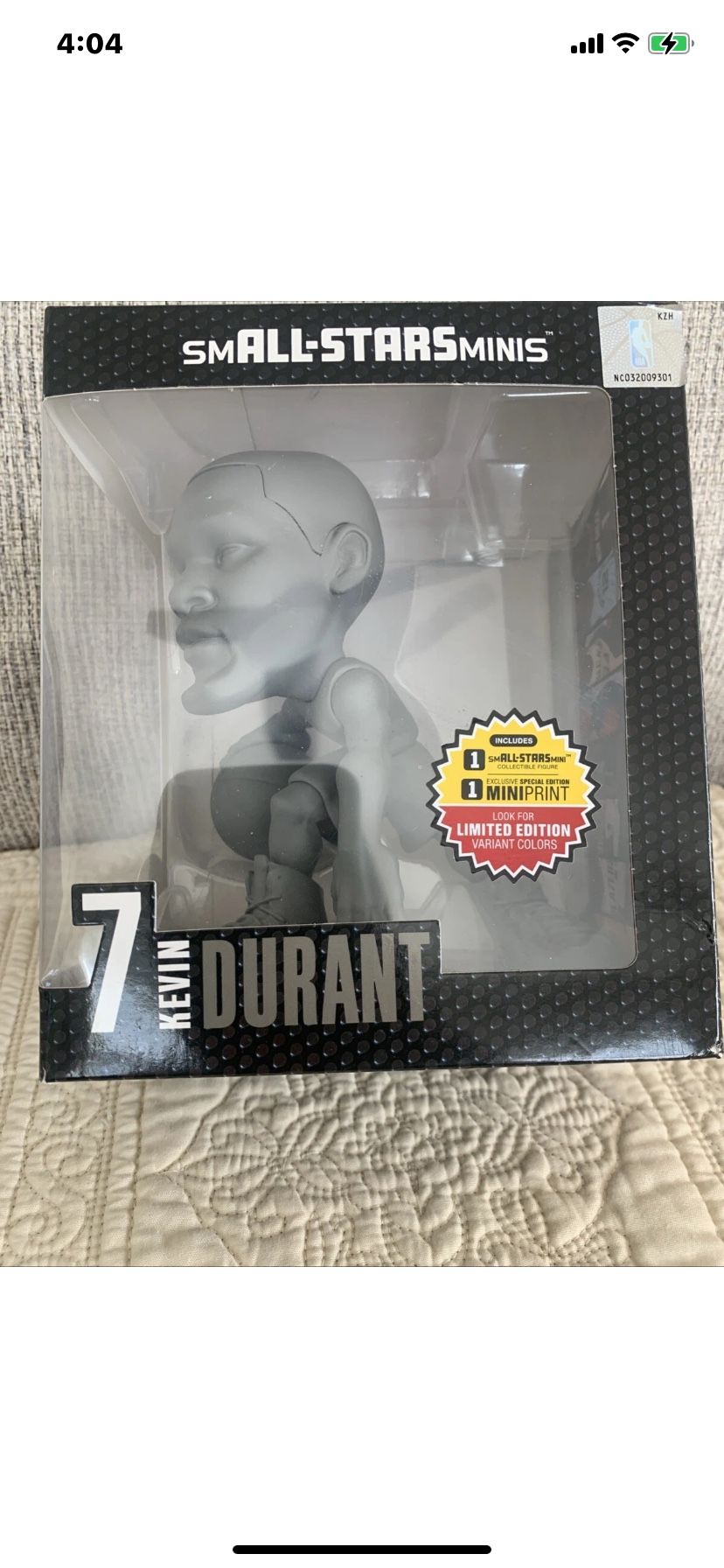 KEVIN DURANT SMALL STARS 6” MINI