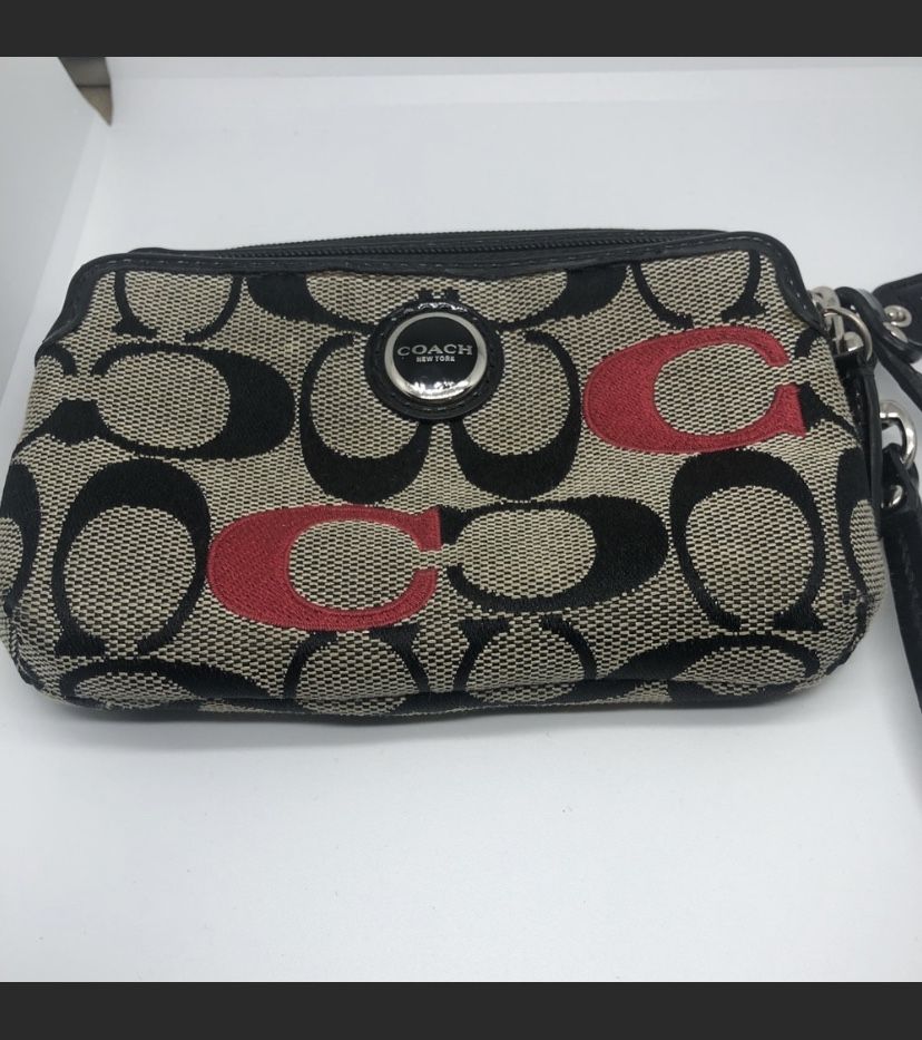 Authentic Coach Wristlet