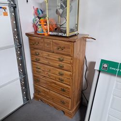 Mint Oak Dresser